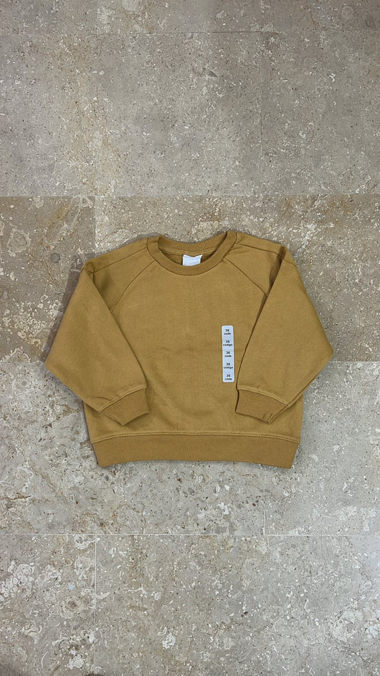 Mustard Sweatshirt for Kids