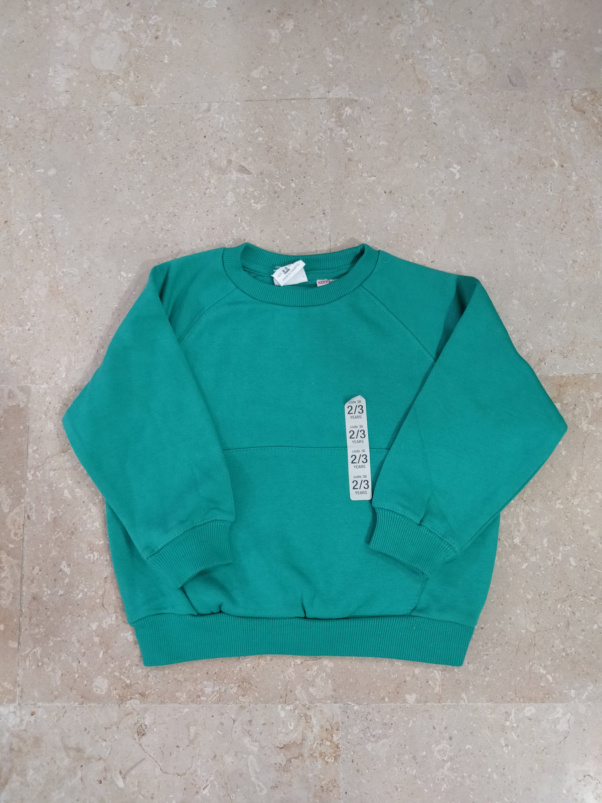 Green Sweatshirt for Kids