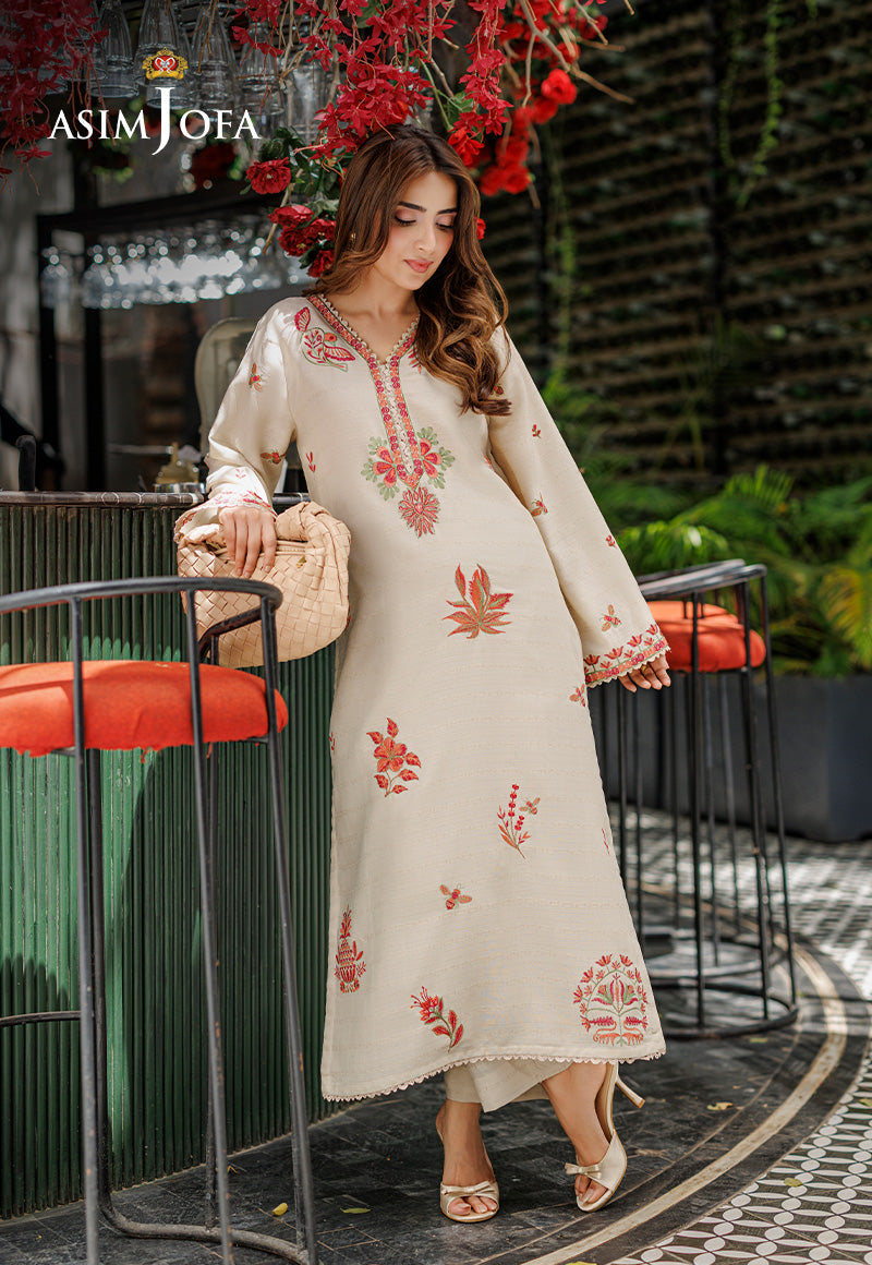AJPB-341 Embroidered Dobby Stitched 2pcs