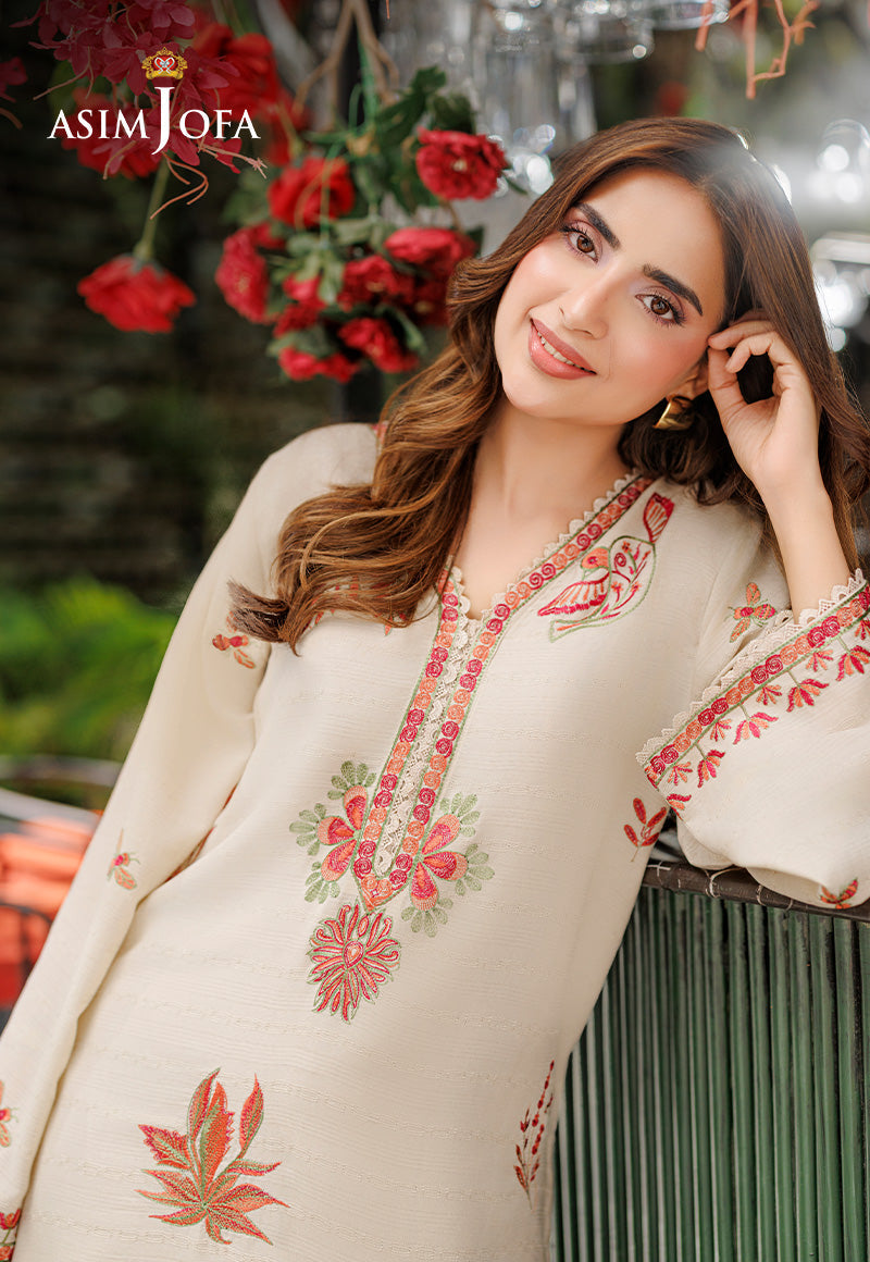 AJPB-341 Embroidered Dobby Stitched 2pcs