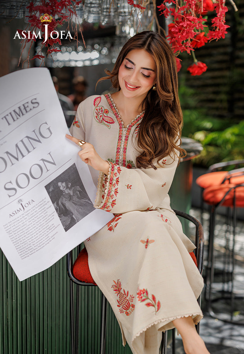 AJPB-341 Embroidered Dobby Stitched 2pcs