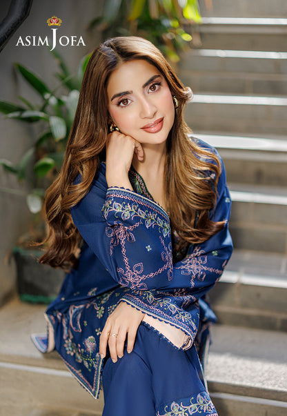 AJPB-318 Embroidered Lawn Stitched 2pcs