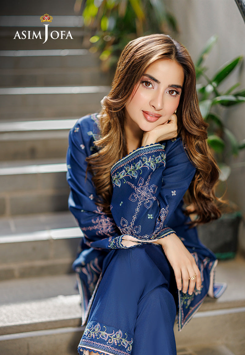 AJPB-318 Embroidered Lawn Stitched 2pcs