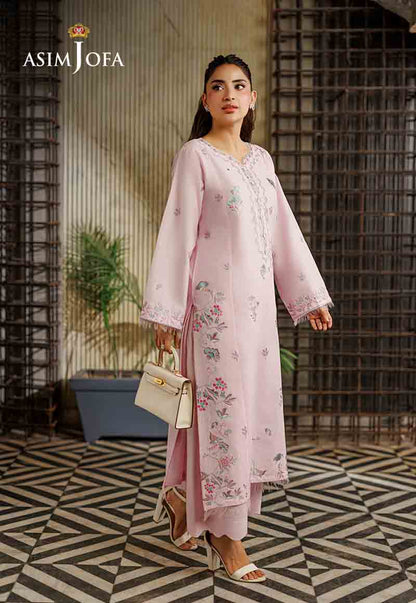 AJPB-302 Embroidered Cotton Dobby Stitched 2pcs