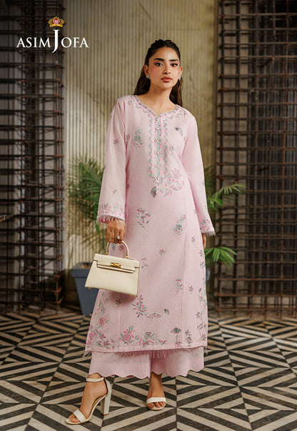 AJPB-302 Embroidered Cotton Dobby Stitched 2pcs