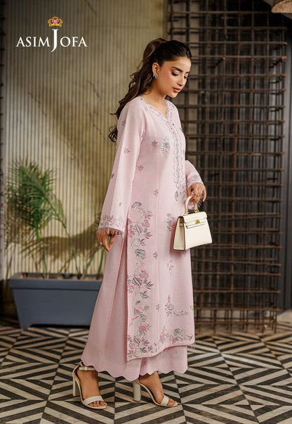 AJPB-302 Embroidered Cotton Dobby Stitched 2pcs