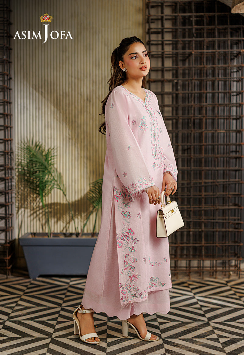 AJPB-302 Embroidered Cotton Dobby Stitched 2pcs