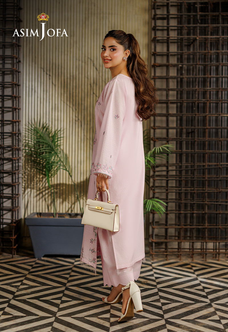 AJPB-302 Embroidered Cotton Dobby Stitched 2pcs
