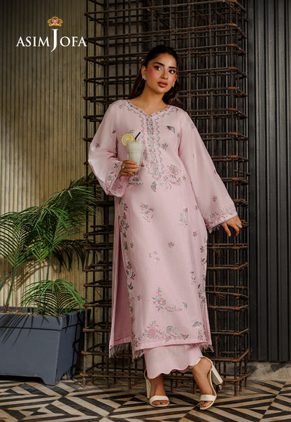 AJPB-302 Embroidered Cotton Dobby Stitched 2pcs