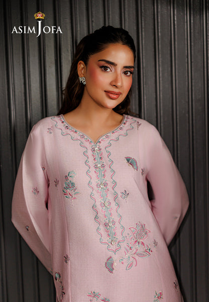 AJPB-302 Embroidered Cotton Dobby Stitched 2pcs