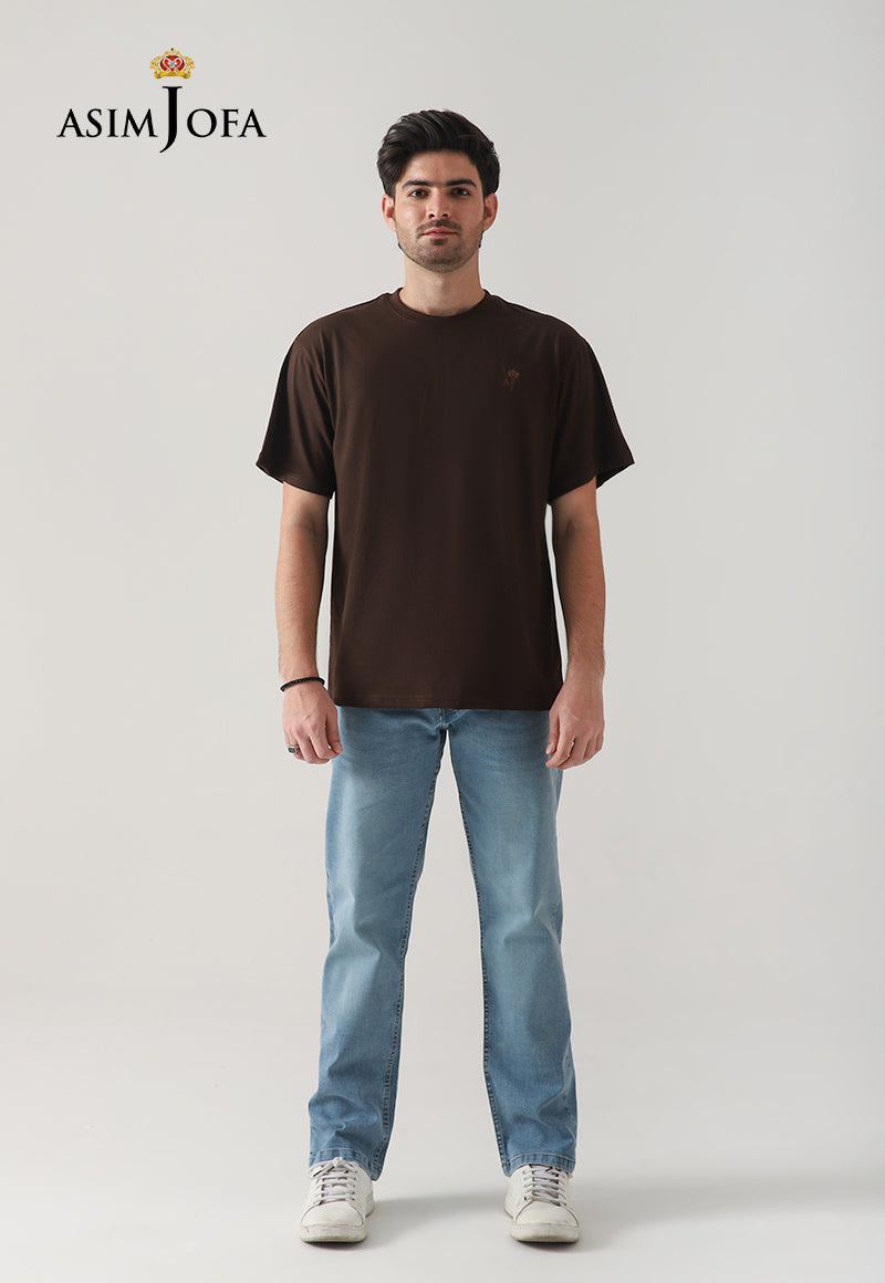 AJMTE-05 EMBROIDERED T-SHIRT 1 PC