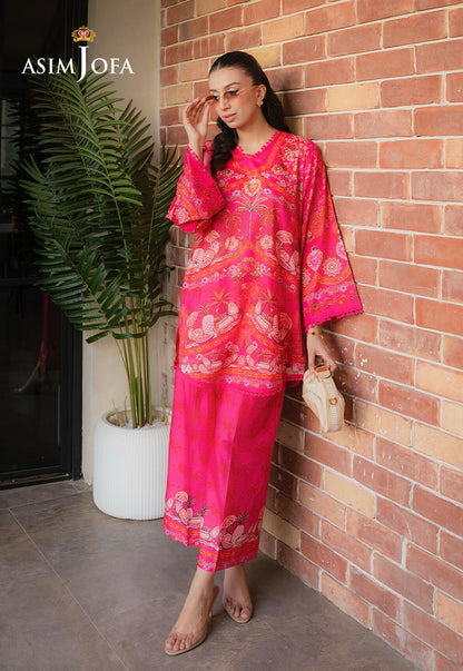 AJPB-312 Printed Lawn Stitched 2pcs