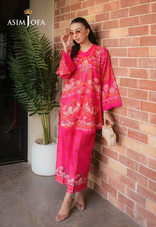 AJPB-312 Printed Lawn Stitched 2pcs