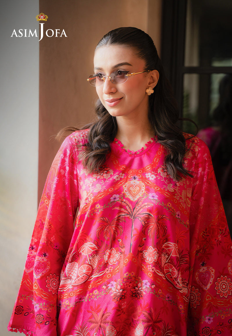 AJPB-312 Printed Lawn Stitched 2pcs