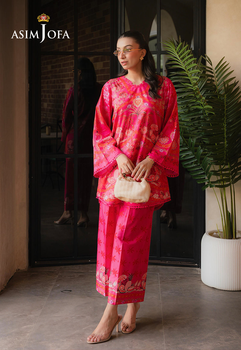 AJPB-312 Printed Lawn Stitched 2pcs