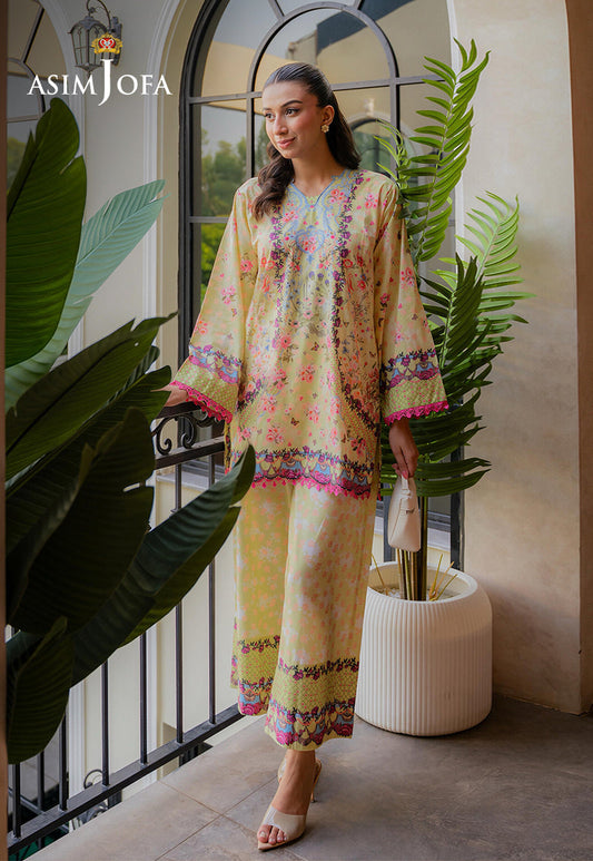 AJPB-279 Printed Lawn Stitched 2pcs