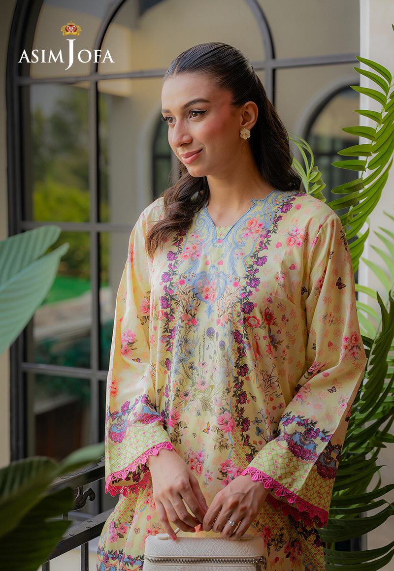 AJPB-279 Printed Lawn Stitched 2pcs