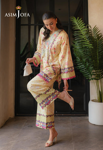 AJPB-279 Printed Lawn Stitched 2pcs
