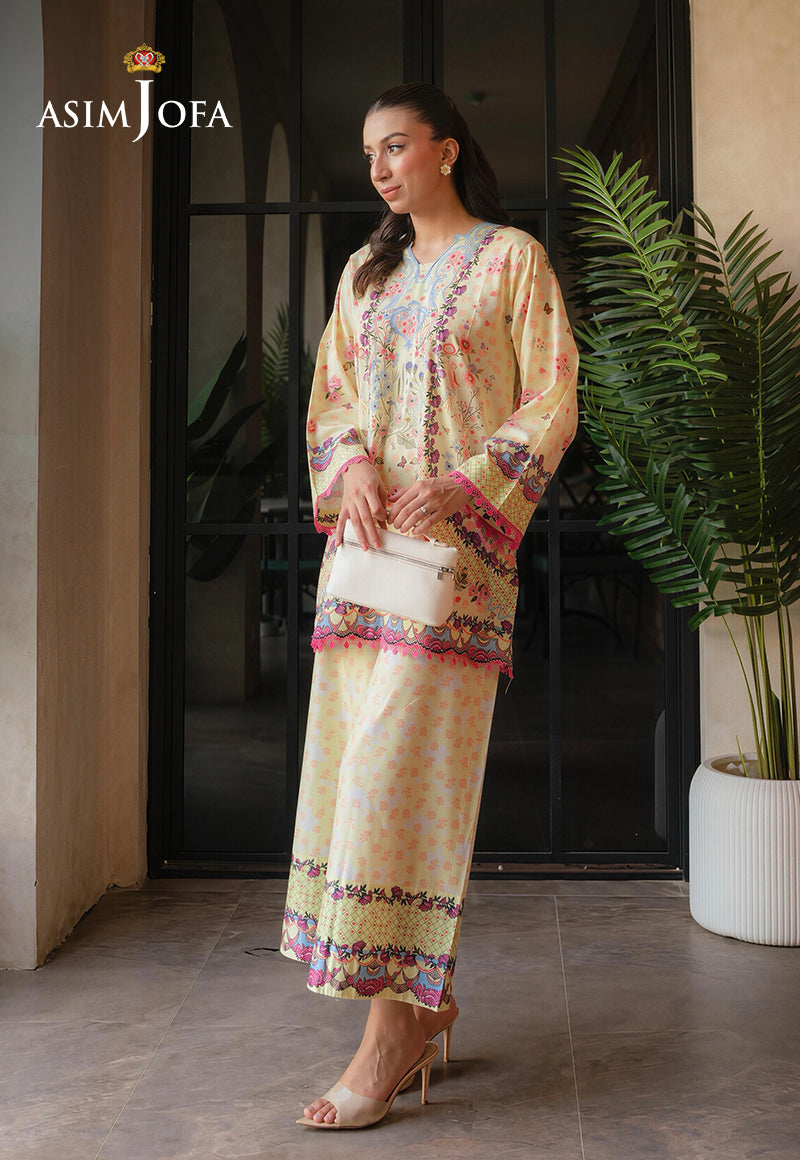 AJPB-279 Printed Lawn Stitched 2pcs