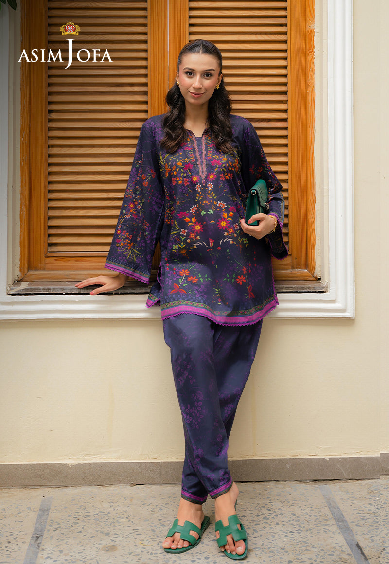 AJPB-281 Printed Lawn Stitched 2pcs