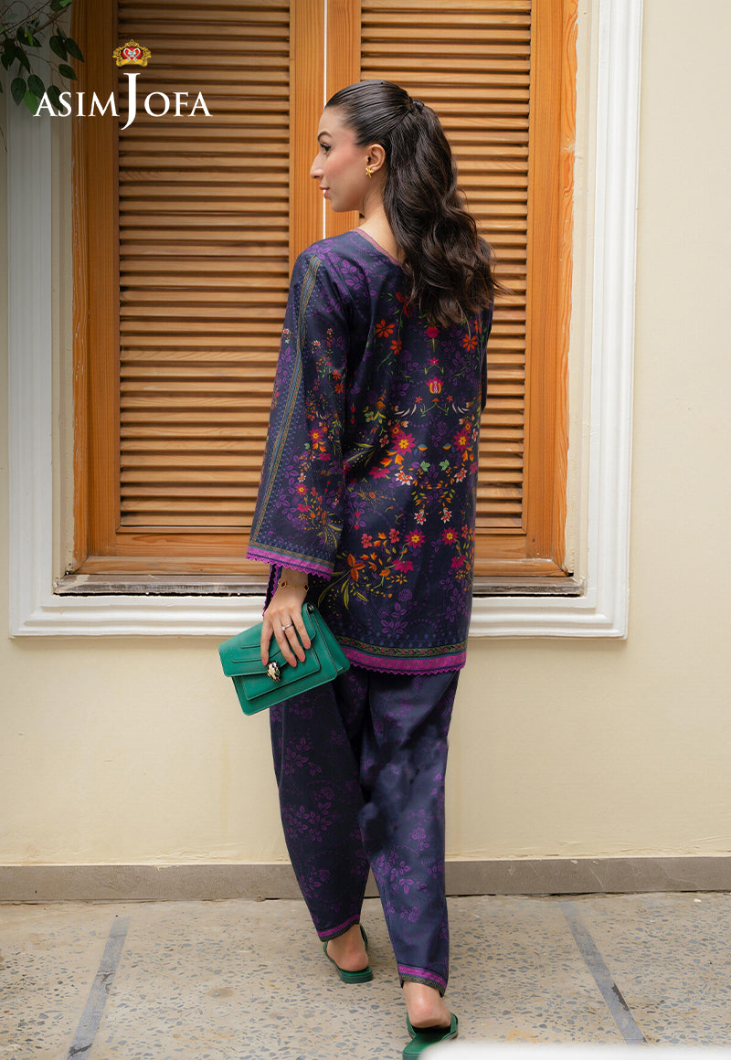 AJPB-281 Printed Lawn Stitched 2pcs