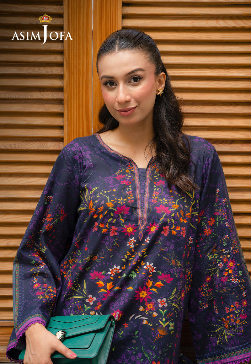 AJPB-281 Printed Lawn Stitched 2pcs