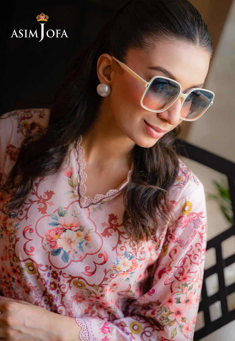 AJPB-309 Printed Lawn Stitched 2pcs