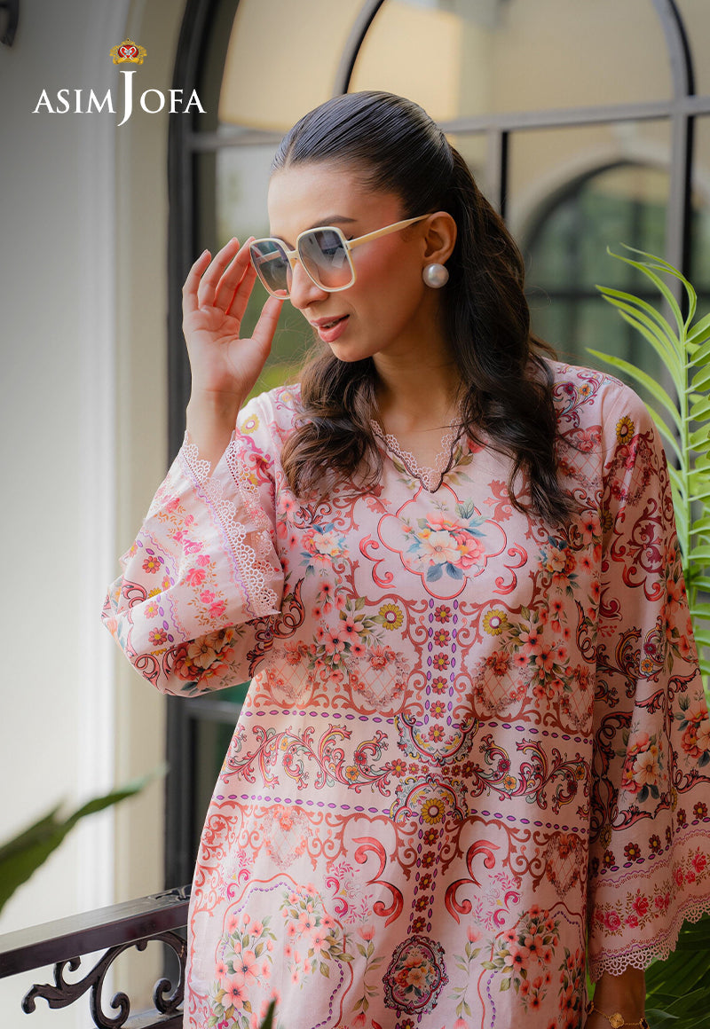 AJPB-309 Printed Lawn Stitched 2pcs