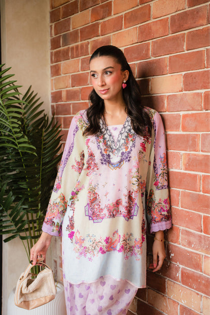AJPB-310 Printed Lawn Stitched 2pcs
