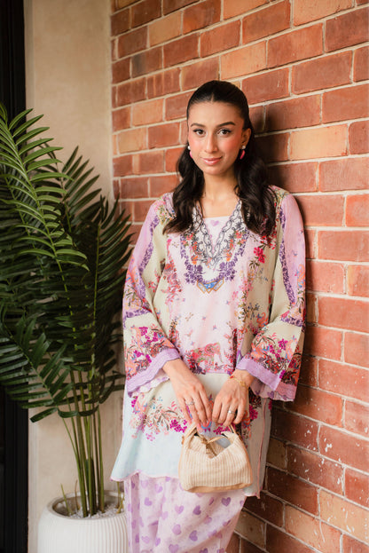 AJPB-310 Printed Lawn Stitched 2pcs