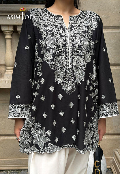AJPBE-03 Embroidered Cambric Stitched 2 Pcs