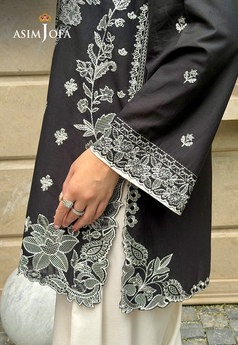 AJPBE-03 Embroidered Cambric Stitched 2 Pcs