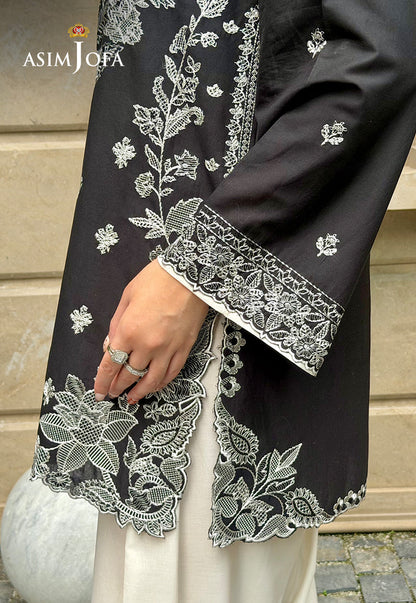 AJPBE-03 Embroidered Cambric Stitched 2 Pcs