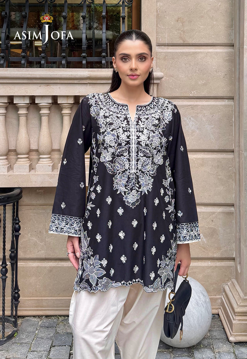 AJPBE-03 Embroidered Cambric Stitched 2 Pcs