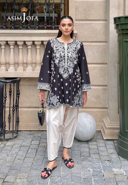 AJPBE-03 Embroidered Cambric Stitched 2 Pcs