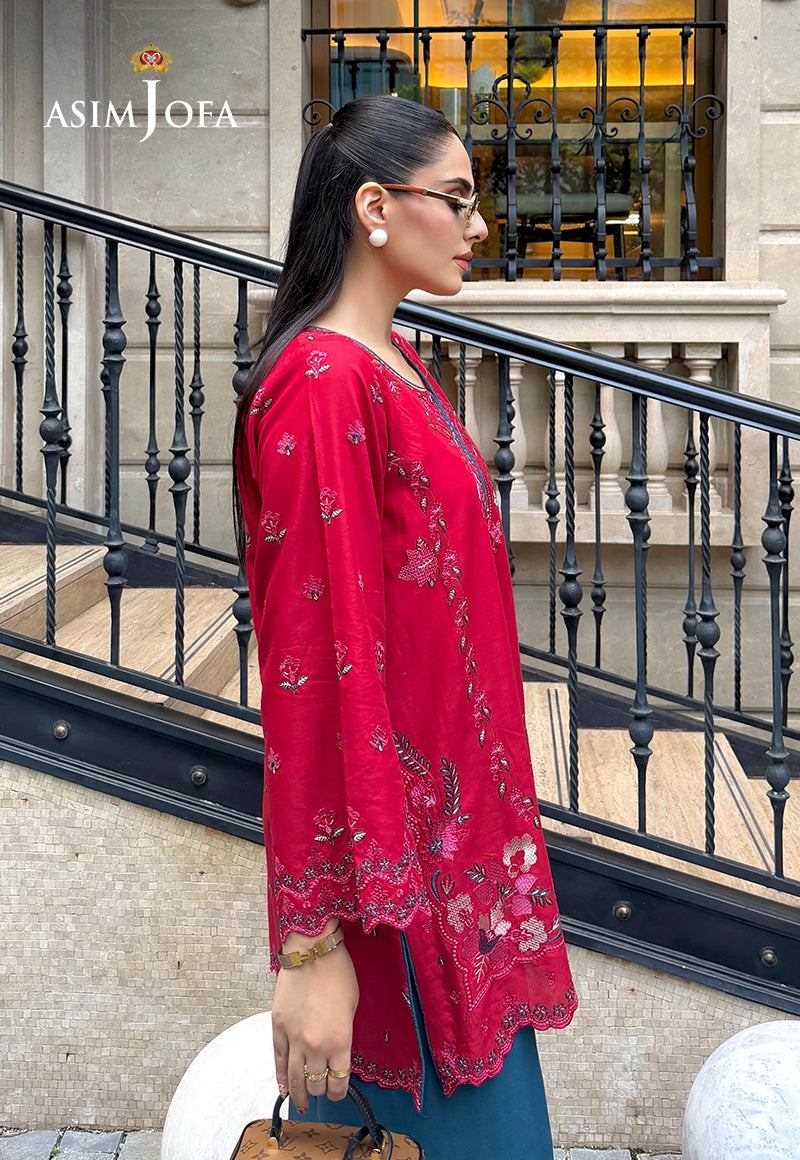 AJPBE-05 Embroidered Cambric Stitched 2 Pcs