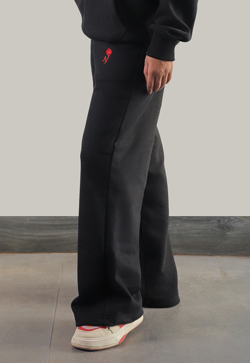 AJWEB-01 UNISEX BLACK SWEATPANTS 1 PC