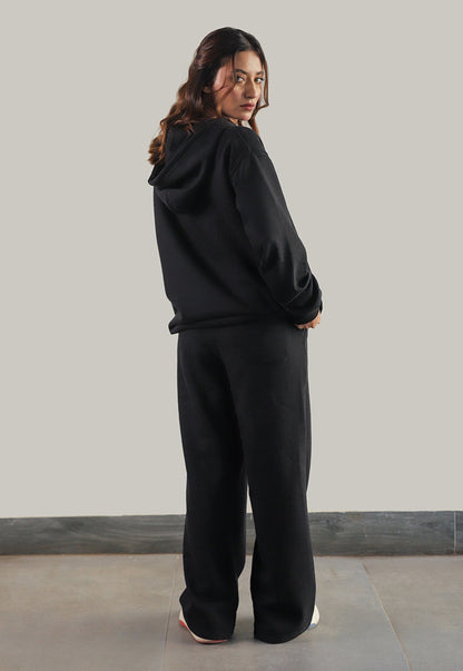 AJWET-01 UNISEX BLACK HOODIE 1 PC