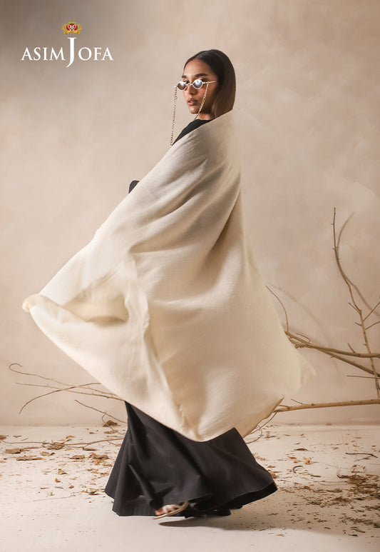 AJHS-21 SELF JACQUARD SHAWL 1 PC