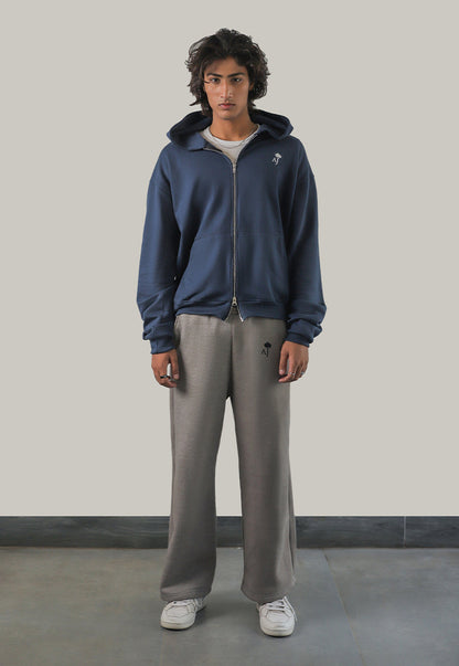 AJWET-04 UNISEX DOUBLE ZIPPER HOODIE 1 PC