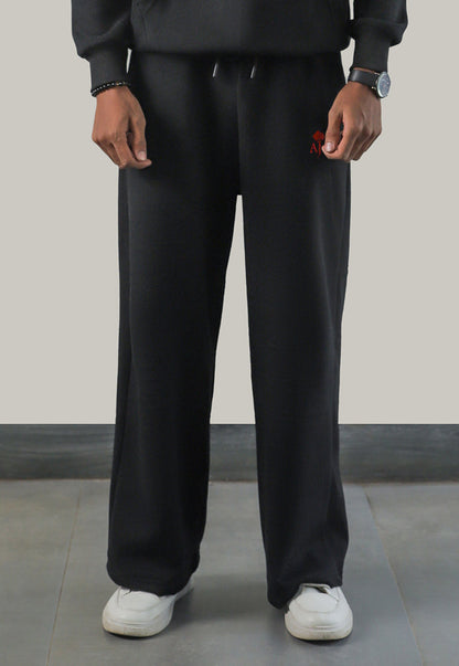 AJWEB-01 UNISEX BLACK SWEATPANTS 1 PC