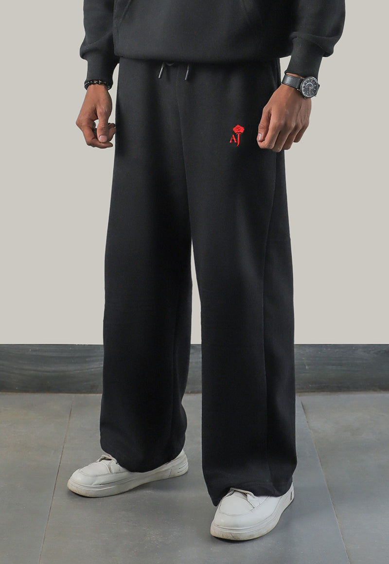 AJWEB-01 UNISEX BLACK SWEATPANTS 1 PC