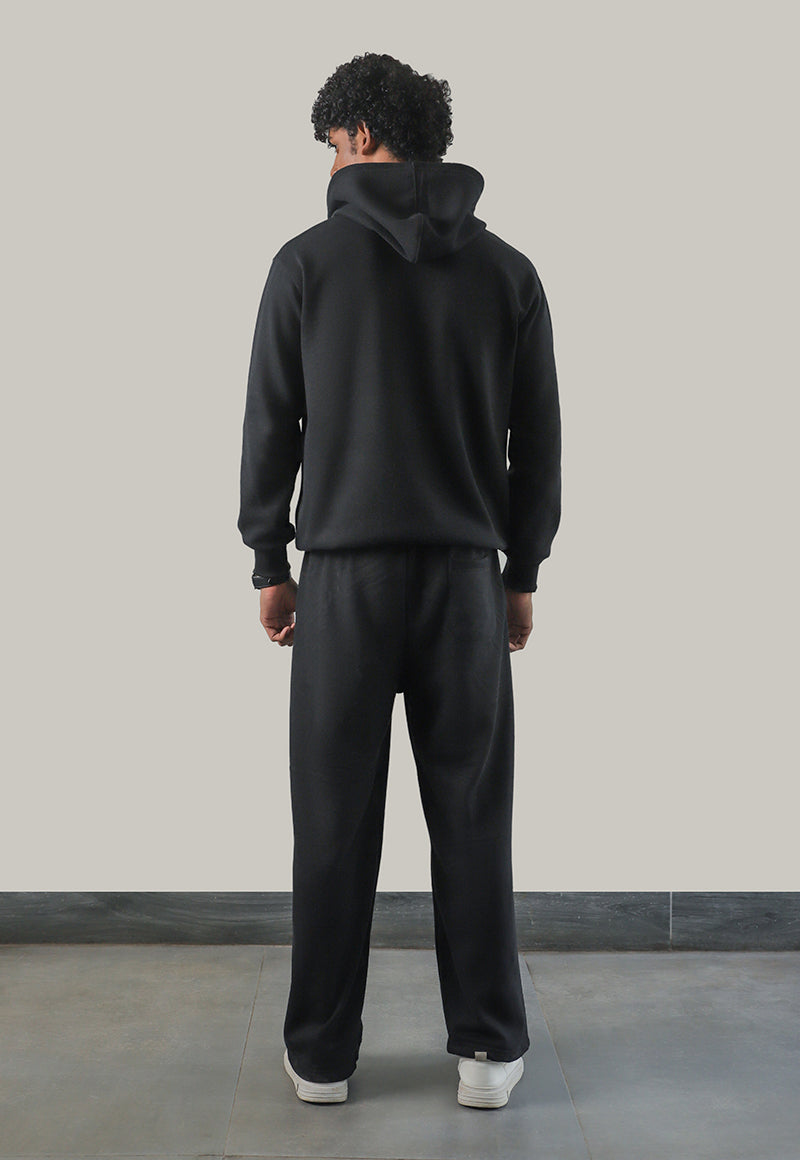 AJWET-01 UNISEX BLACK HOODIE 1 PC