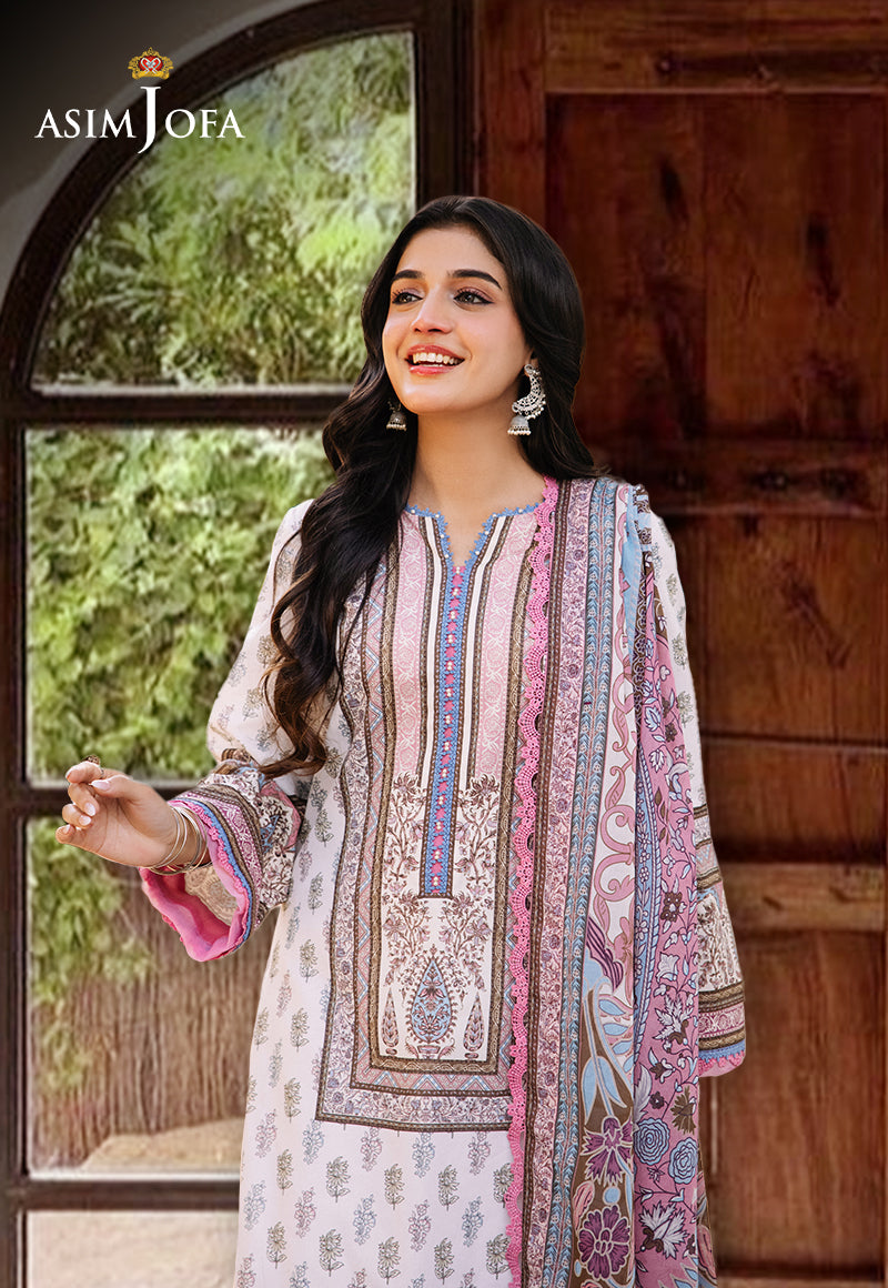 AJBB-06 PRINTED LAWN 3 PCS