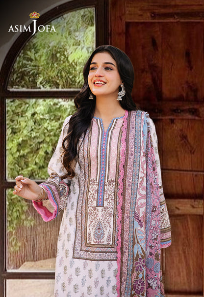 AJBB-06 PRINTED LAWN 3 PCS