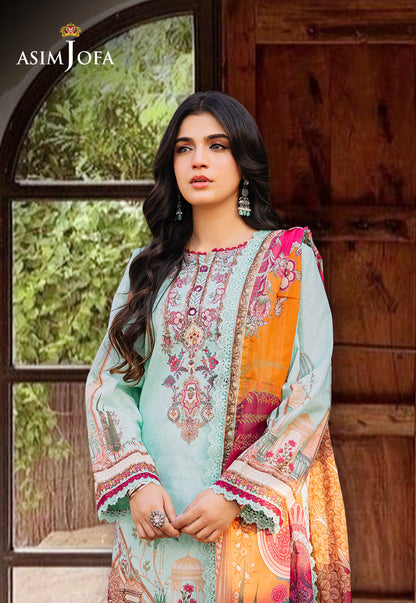 AJBB-07 PRINTED LAWN 3 PCS