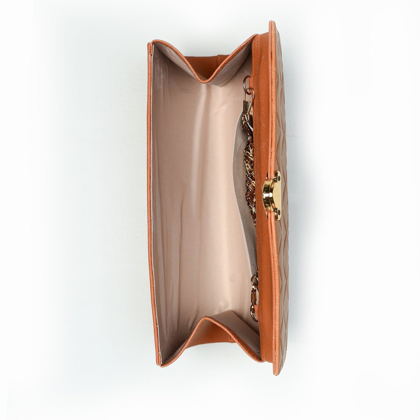 Buy Quilted Clutch - Mustard in Pakistan