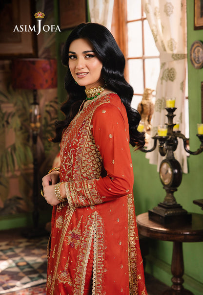 AJLP-04 EMBROIDERED TWISTED LAWN 3PCS