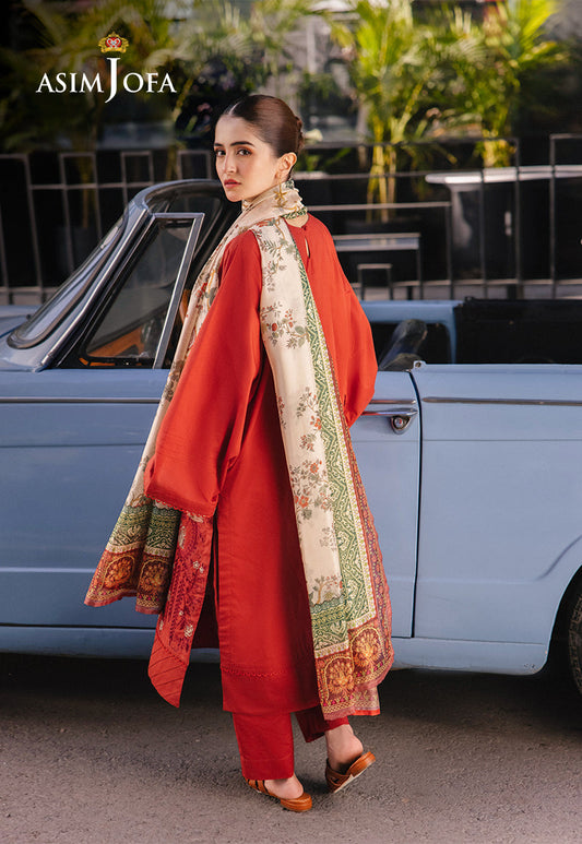 AJPB-41 EMBROIDERED LAWN 3 PCS