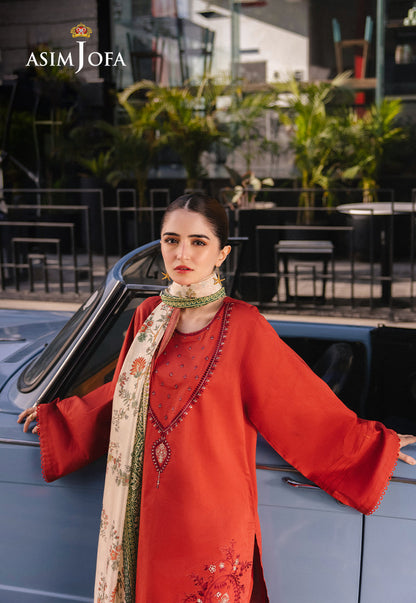 AJPB-41 EMBROIDERED LAWN 3 PCS